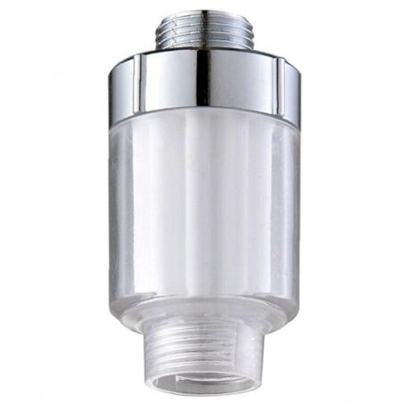 UlisemRobinet de douche à filtre dur pour système d'adoucissement de l'eau, pommeau de douche universel transparent, bain à jets