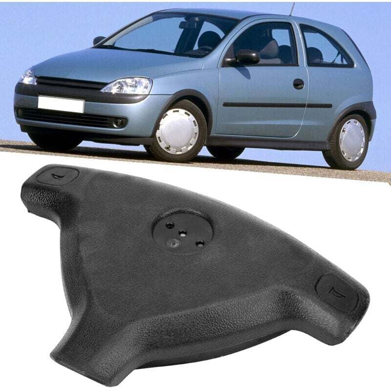 Image of Schwarze Auto-Lenkradabdeckung 90437285 für Vauxhall Opel Astra g 1998-2004 - Ulisem