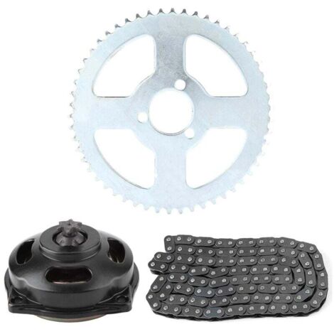 UlisemT8F Antriebssystem Kette & 6T Getriebe & Kettenradsatz für 47cc 49cc Mini Moto