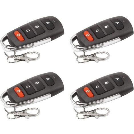 Ulisemtelecommande 433mhz Universelle Portail,telecommande de Porte de Garage Duplicateur sans Fil clonage 433,92 MHz