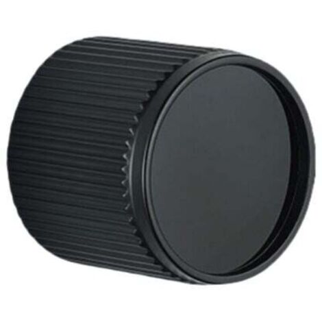 UlisemVerrou de porte simple, avec trou de clé opposé pour différents types de portes de 35 à 50 mm Noir
