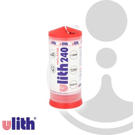 ULITH 240 PTFE - Gewindedichtfaden bis +240°C, 175 m, DVGW-Zulassung