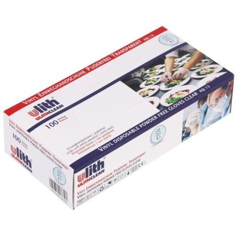 Ulith 816.730 (ODER 816.830) Ulith Einweghandschuhe Vinyl S