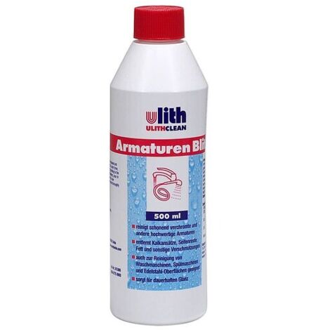 Ulith Clean Armaturen-Blitz - Reinigt und entkalkt für dauerhaften Glanz - 500 ml - 247006