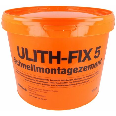 Ulith-Fix 5 ciment à prise rapide