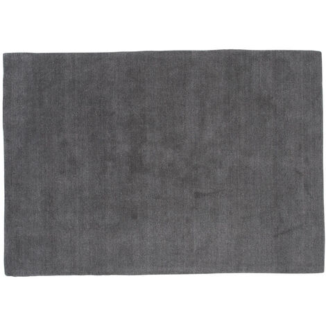 Ulla Teppich 350x250 cm Wolle grau.