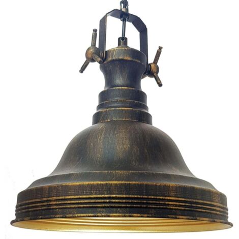 Ulmete Schlichte Antike Farbe Pendelleuchte, Kronleuchter für Wohnzimmer, Büro, Hotel, Restaurant, Vintage-Design