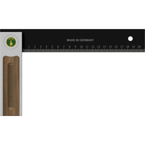 Ulmia 500-250 ángulo de precisión 250 mm - Alu-Line con tornillo de ajuste de precisión