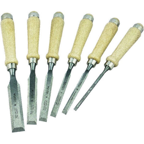 Ulmia Stechbeitel-Satz 174 6tlg. mit Heft