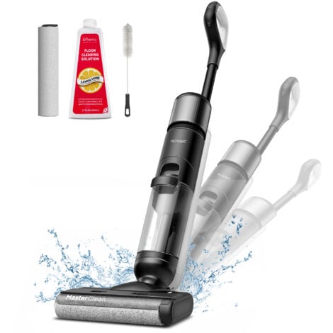Ultenic 3 in 1 Cordless Wet & Dry Vacuum AC1É, 50min Autonomia, 15KPA, 1.15L, Ideale per sporco appiccicoso, Pavimenti