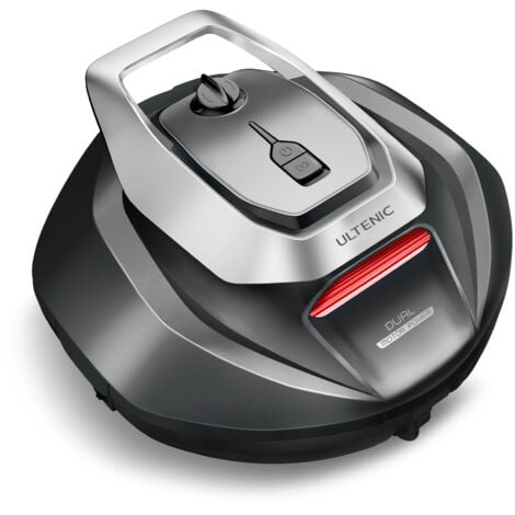 Ultenic Pooleco 10 - Robot Piscina Senza Fili - 90Min - 80m² - 2 Motori - Auto Parcheggio - 2,5 Ore di Carica Rapida - Design di Recupero Senza Gancio - Adatto a Un'Ampia Gamma di Piscine