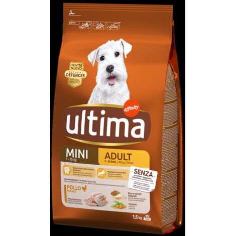 ULTIMA DOG CROCCANTINI CANE 800 GRAMMI MINI ADULT POLLO