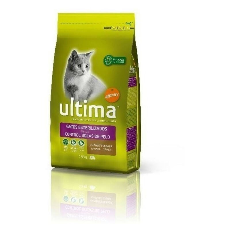 

GATO ESTERILIZADO BOLAS DE PELO 1.5KG - Ultima