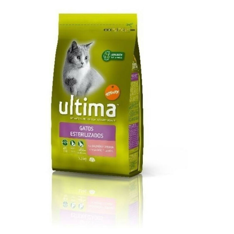 

GATO ESTERILIZADO CON SALMON 1.5KG - Ultima