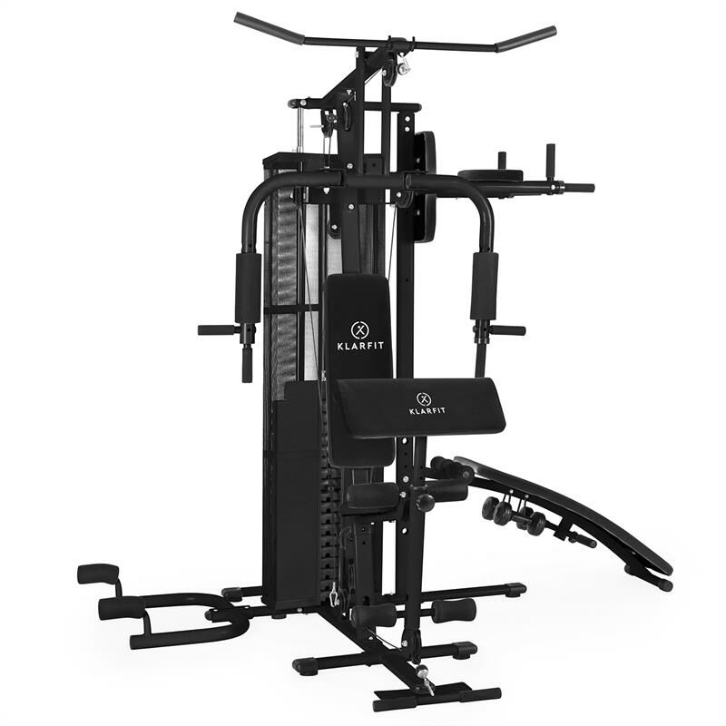 

Ultimate Gym 5000 Multiestación de musculación negra