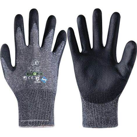 Size 10 Goldfreeze Eisbaer Black/Grey Cold Resistant Gloves