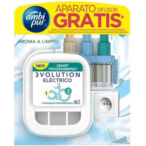 Ultimi pezzi Ambipur Ricarica 3evolution Aroma Pulito 21ml