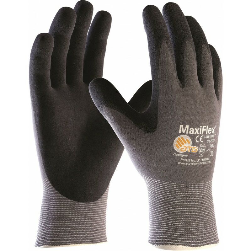 Image of Protect Workwear - Ultimo Maxiflex Guanti, Nylon, Size 9 (a 12)
