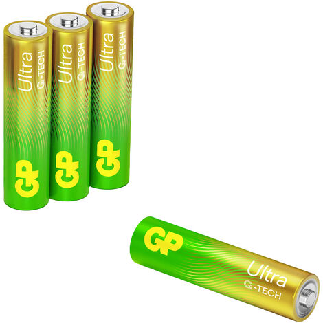 ULTRA-ALKALINE-BATTERIE AAA LR3 1,5 V 4 STÜCK - GP24AU-U4