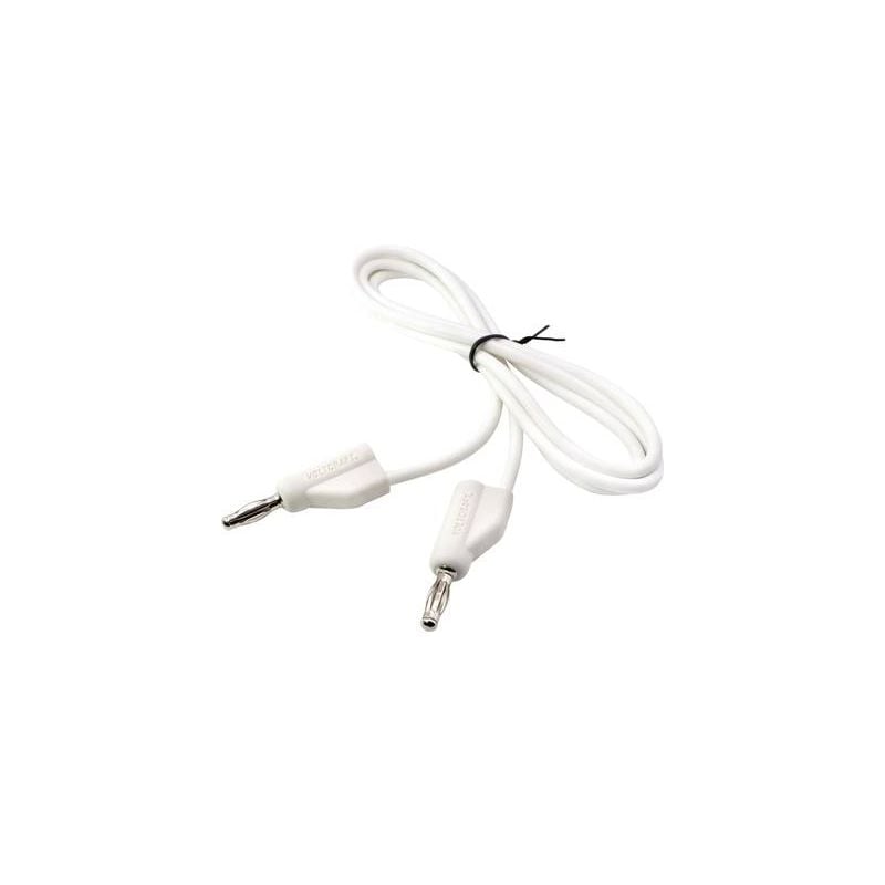 Voltcraft - cordon de mesure MSB-300-1-WS blanc 1 m 1 pc(s)