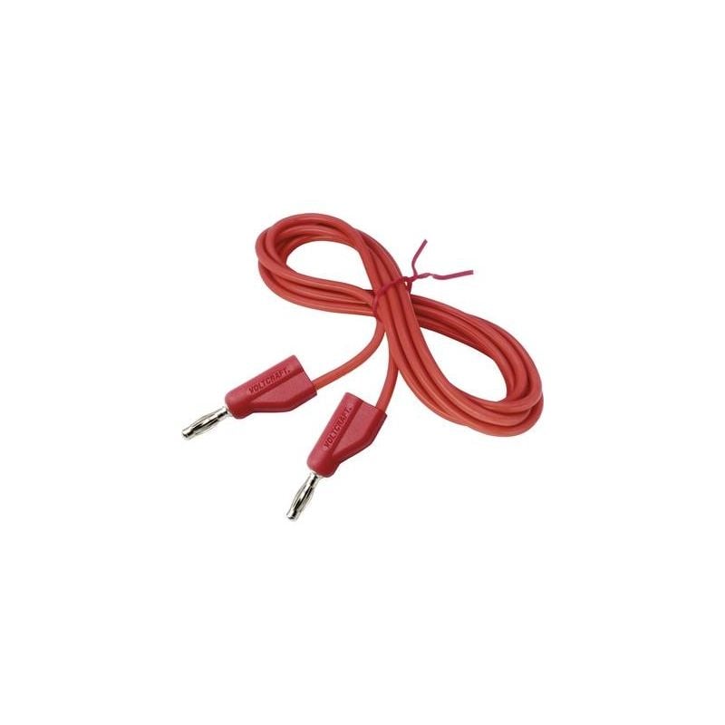 Voltcraft - cordon de mesure MSB-300-1.5-ROT rouge 1.5 m 1 pc(s)