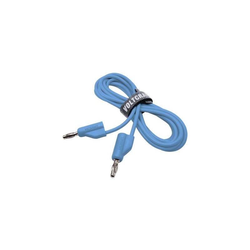 Voltcraft - cordon de mesure MSB-300-2-BL bleu 2 m 1 pc(s)
