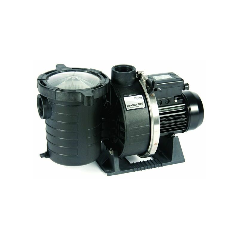 Pentair - Pompe à filtration 1,5 cv, 22m3/h mono ultraflow 22m - noir