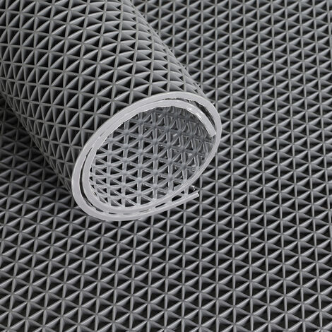 Ultra Grip Gittermatte mit Rautenstruktur - 120 cm - pro laufendem Meter - Grau