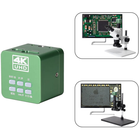 MAEREX Ultra HD 4K 2160P USB HDMI Industriemikroskopkamera mit Fernbedienung