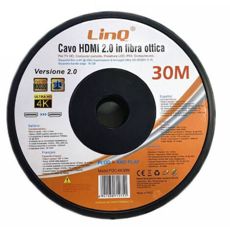 Ultra Hd 4k 30 Mt Tv Hd Computer Projet Foc-8k30m