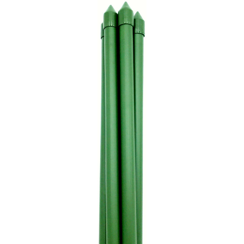 Ultra Heavy Duty Garden Plant Support Stakes + Connectors - 0.75m x 16mm Ø (pack of 16)