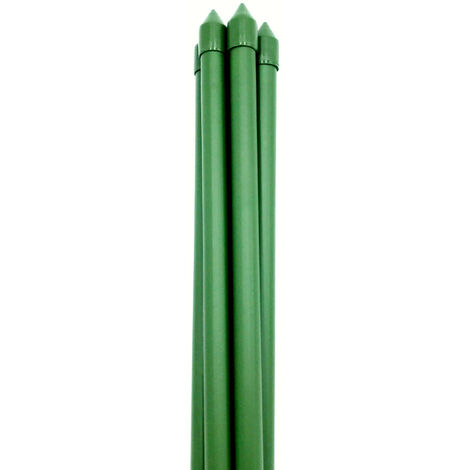 Ultra Heavy Duty Garden Plant Support Stakes + Connectors - 1.2m x 16mm Ø (pack of 8)