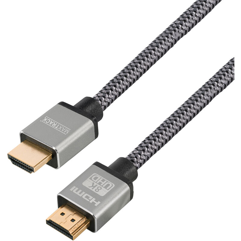 Maxtrack Ultra High Speed Hdmi® Cable Ultra Zertifiziertes Kabel, Nach Hdmi® 2.1 Spezifikation, Unterstützt Videoauflösungen Von 10k, 8k@60hz, 4k@120hz,