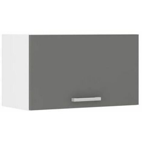 ULTRA Meuble hotte de cuisine L 60 cm - Gris