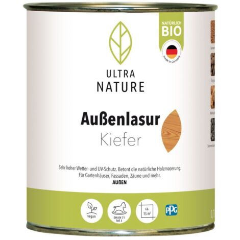 Ultra Nature Außenlasur 750 ml kiefer Holzlasur