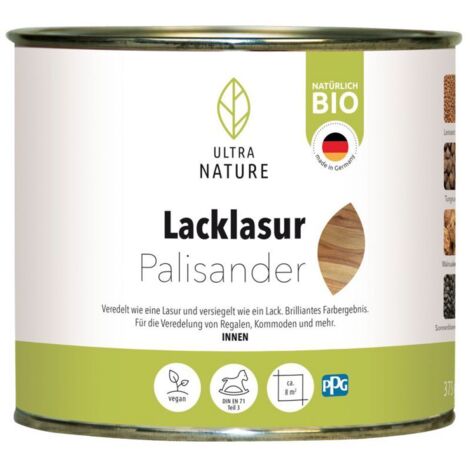 Ultra Nature Lacklasur 375 ml palisander Holzlacke