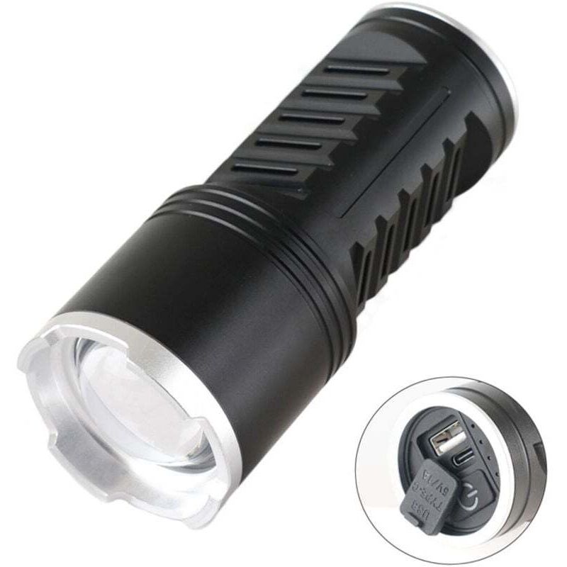 Image of Ultra-Powerful 1000,000 Lumen LED Flashlight, Built-in&hellip;