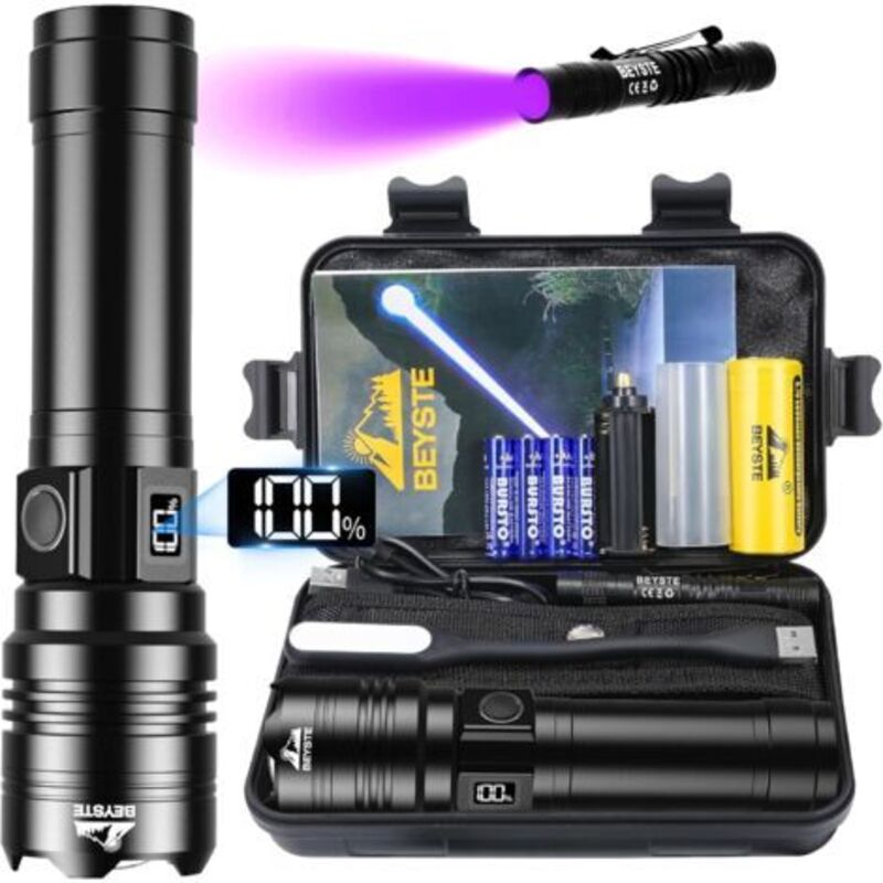 Image of Ultra Powerful LED Flashlight, 500000 Lumens&hellip;