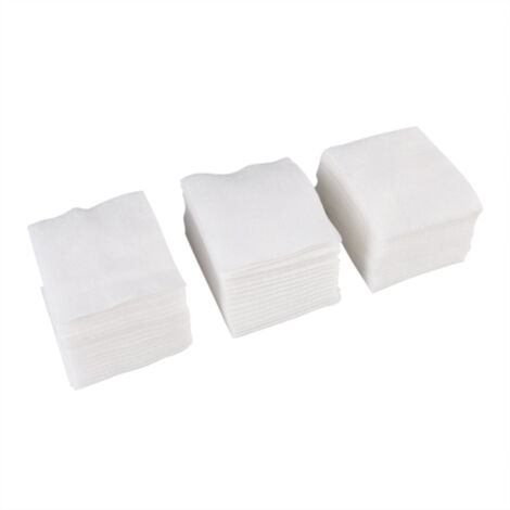 Ultra-saugfähige Reinigungspads aus Baumwollflanell, individuell zugeschnittener, gebürsteter Baumwollstoff