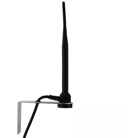 Ultra Secure – Antenne déportée pour interphone UltraCOM2 et UltraCOM3 – Portée sans fil jusqu'à 600m – Support mural intégré – Câble 3m