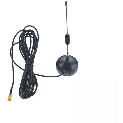 Ultra Secure – Antenne GSM déportée 3 mètres – Optimisation signal pour KP HD et KP MON – Base magnétique pour installation facile