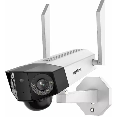 Ultra Secure – Caméra de sécurité Reolink Duo 2 LTE 2K+ – Vision nocturne 30m – Champ de vision 180° – Alimentation batterie ou solaire