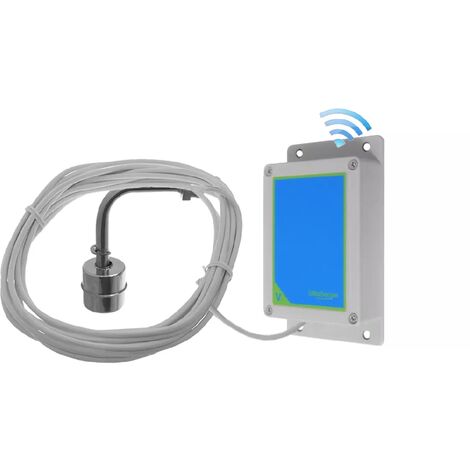 Ultra Secure – Détecteur d'inondation sans fil 800 mètres – Émetteur étanche IP65 – Autonome sur pile lithium – Capteur inox pour usage extérieur