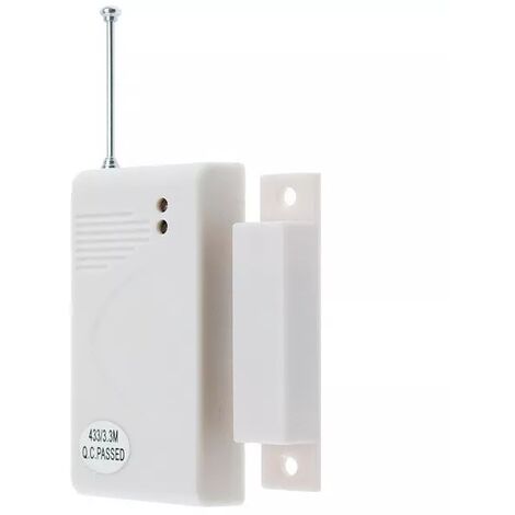 Ultra Secure – Détecteur d'ouverture sans-fil 300 mètres – Autonomie 12 mois – Installation adhésive – Compatible avec alarme KP9