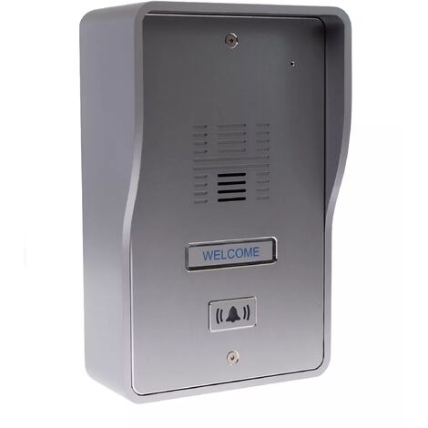 Ultra Secure – Interphone GSM 4G anti-vandale – Déverrouillage à distance – Compatible VoLTE – Alimentation 12-24V – IP65 pour extérieur