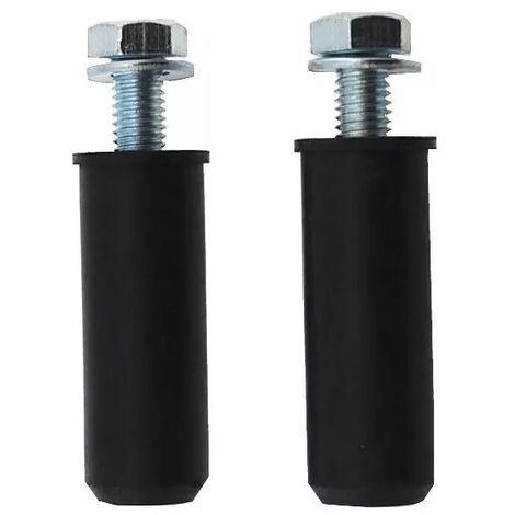 Ultra Secure – Lot de 2 boulons M8 pour fixation goudron – Diamètre 8mm – Chevilles spécifiques pour ancrage solide – Profondeur 48mm