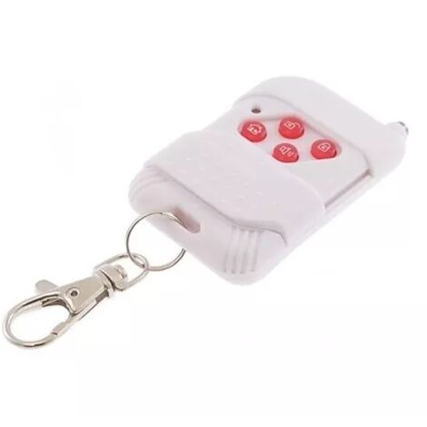Ultra Secure – Télécommande supplémentaire blanche – Compatible gamme WG – Alimentation 12V – Portée 60m – Bouton panique et armement partiel