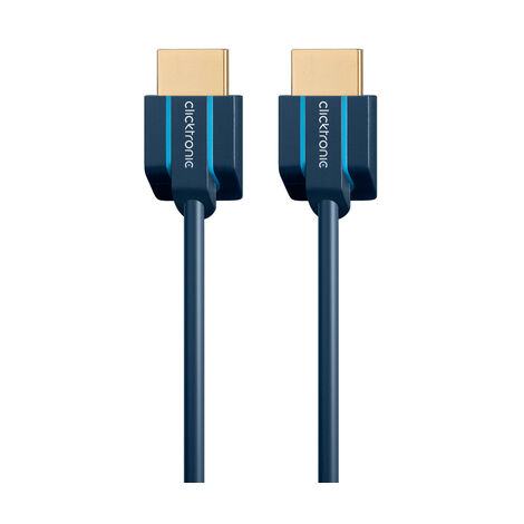 Ultra-Slim Câble HDMI™ Haute Vitesse avec Ethernet, 4K/60Hz. Longueur de câble 3 m