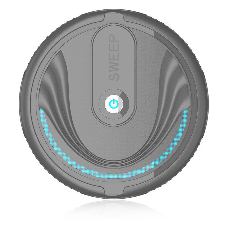 Fei Yu - Aspirateur ultra fin à nettoyage automatique intelligent, noir, alimenté par batterie