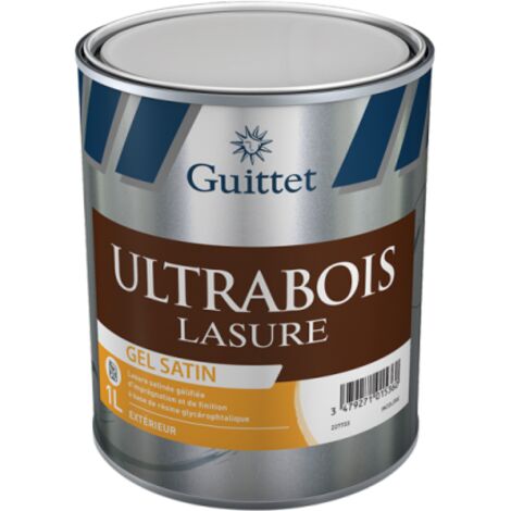 Ultrabois Lasure Gel Satin GUITTET Incolore 3L - 57512